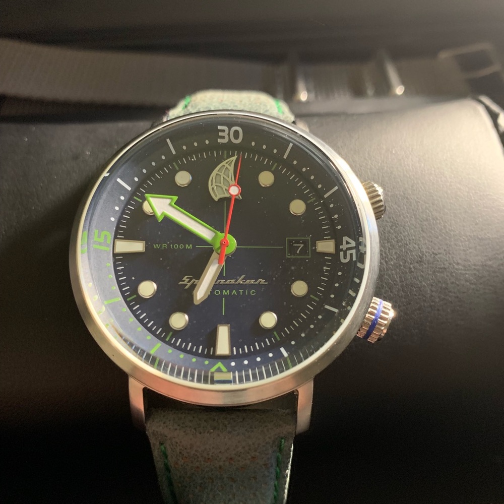 New Spinnaker Tovalara Automatic Watch 100m 330ft